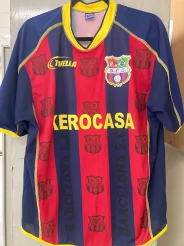 Camisa da equipe de futebol carioca do Barcelona