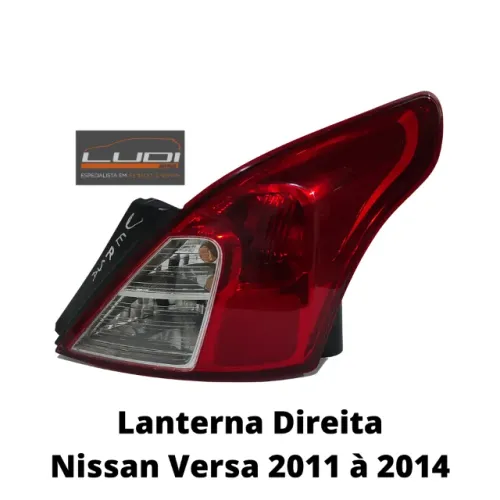 Lanterna Direita Nissan Versa 2011 à 2014
