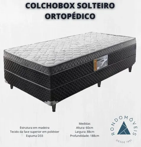 Quarto cama box solteiro D33