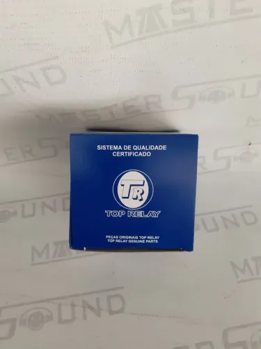 Sirene sinalizadora de marcha ré. 12/24 volts. Nova. Instalada.