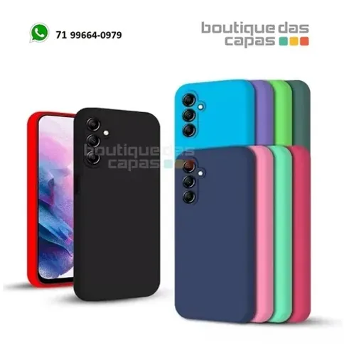 capa case tpu com protetor de camera samsung galaxy a14 5g