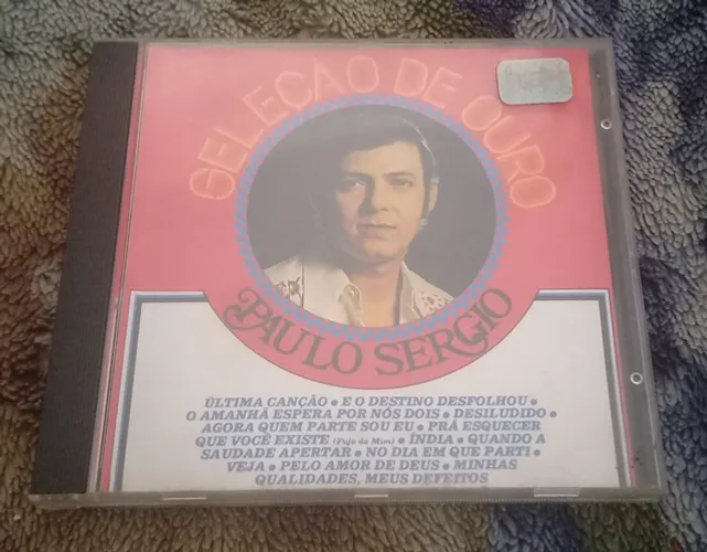 Cd Paulo Sergio  seleção de ouro( ótimo estado)