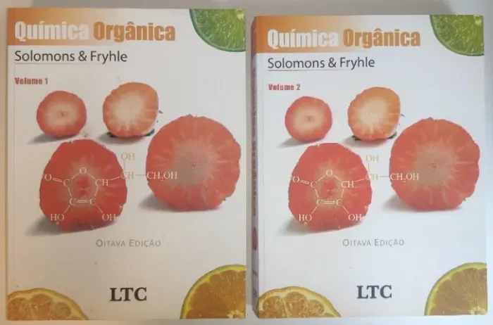 Química Orgânica - Solomons - combo - Vols. 1 e 2 - 8ª ed.