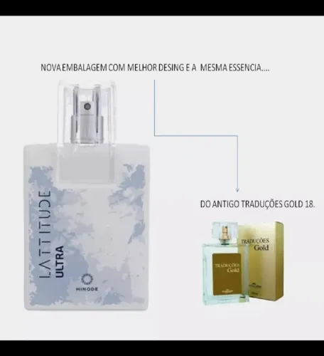 Perfume Hinode Latitude Ultra - Novo