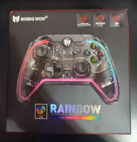 Controle Big Won Rainbow (Nintendo Switch e PC)