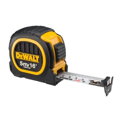 Trena Emborrachada Duo Gancho Multiplo 5M 16" x 25mm Dewalt DWHT34194
