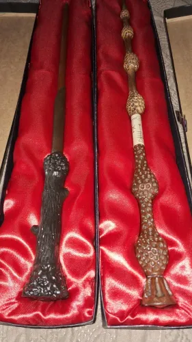 Varinhas artesanais dos personagens do Harry Potter