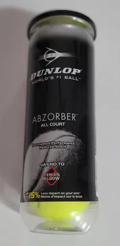 Dunlop Abzorber ou Wilson - Bola de Tênis (Nova - 3 Bolas)