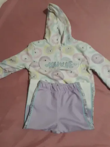 Conjunto de Moletom para Bebê - Tamanho P