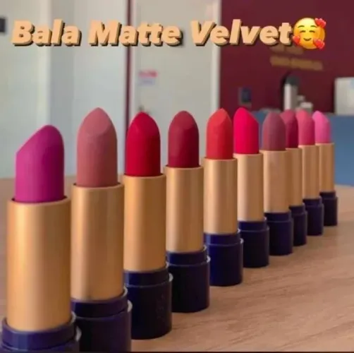 ? Realce Seus Lábios com o Batom Bala Matte Velvet! ?