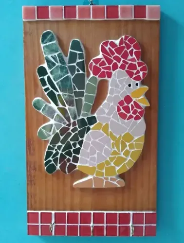Produtos lindos em mosaicos