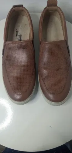 Tenis Bradock ( sapatenis) masculino em couro legitimo tam. 40 ( usado).
