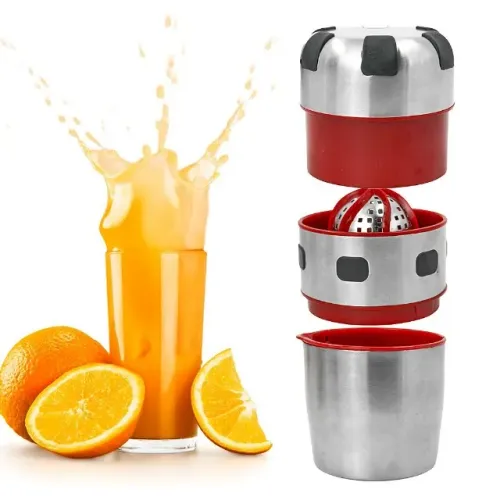 Espremedor De Frutas Em Aço Inox - Durável E Eficiente
