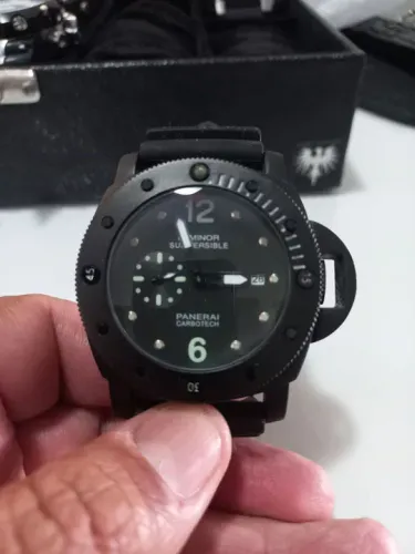 RELÓGIO LUMINOR CARBOTECH ( Leia o anúncio ) 