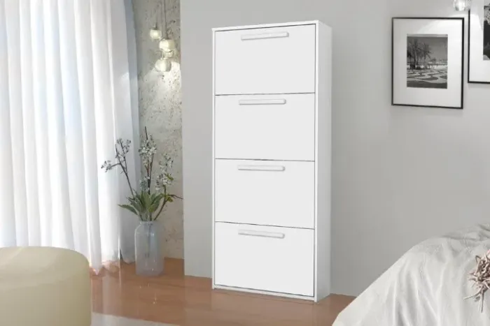 Sapatera Multiuso 4 Portas! Frete + Montagem Grátis.