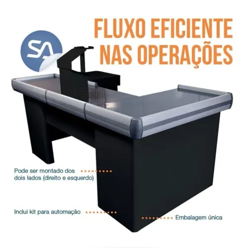 Caixa de Supermercado Completa 