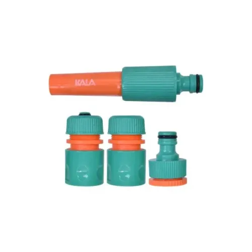 Kit de Esguicho e Conexões para Mangueira com 4 peças Kala