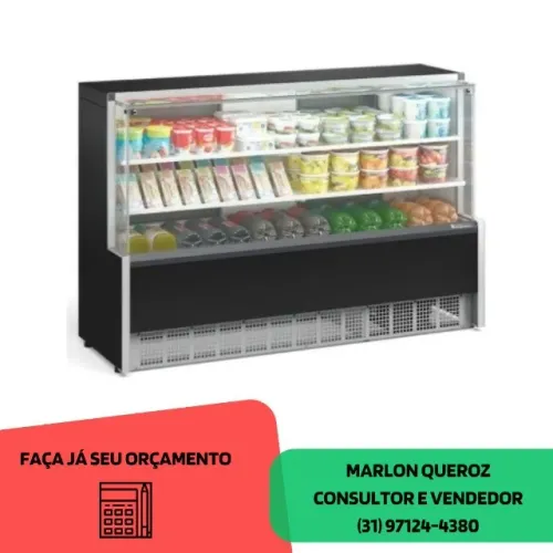 Balcão Gelopar Novo 1,75 Refrigerado 1 Placa