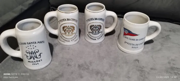 Canecas de Cerveja Antigas - Coleção