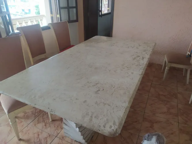 Tampa em mármore  Bege Bahia ,2,10, por 1,15