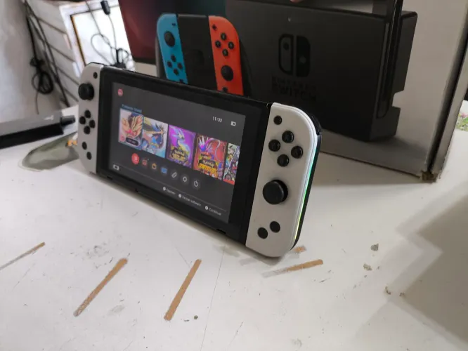Nintendo switch desbloqueado com Join con turbos 