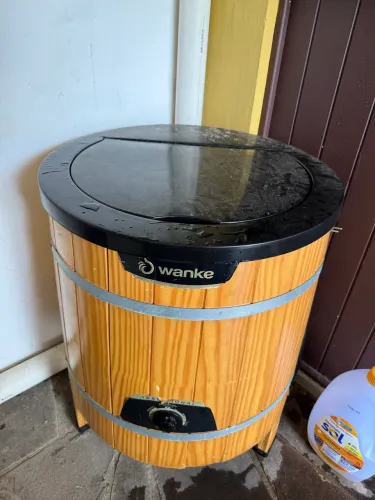 Lavadora 5Kg Wanke Barril Marrom 127V