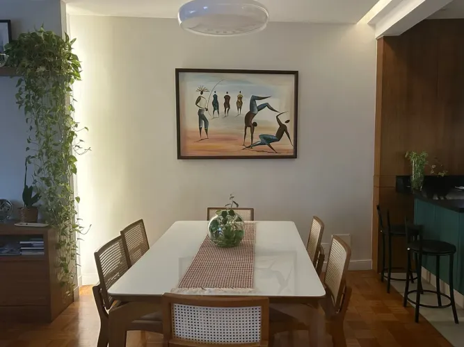 Quadro Decorativo Abstrato para Sala de Jantar
