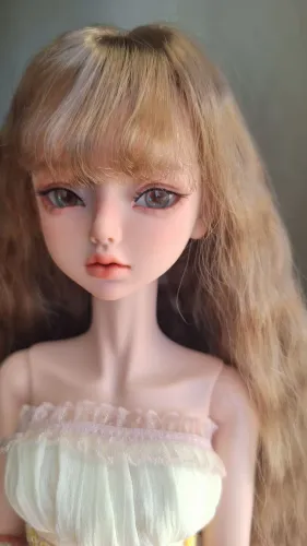 Boneca BJD 44cm - Completa | Peruca + Roupas + Acessórios