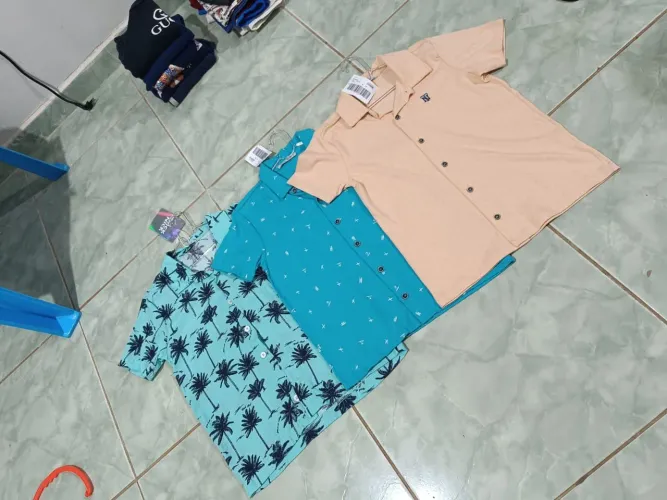Combo blusas infantil masculino 6/8 anos