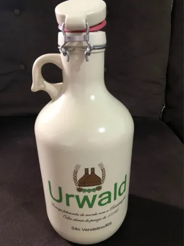 Growler (garrafão) chopp/cerveja cerâmica 2L
