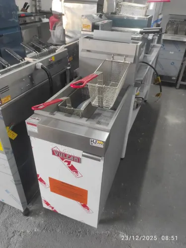 Bh fritadeira industrial alta produção vulcan