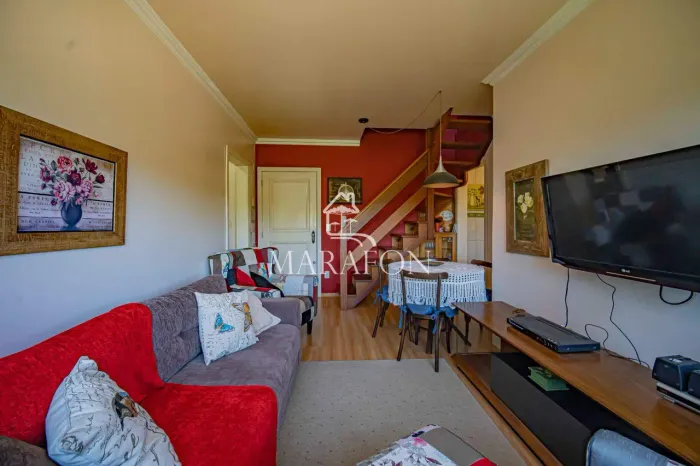 APARTAMENTO À VENDA NO CENTRO DE CANELA COM DOIS DORMITÓRIOS