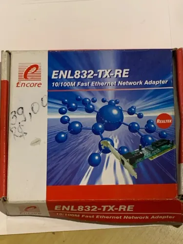 Placa de Rede PCi Encore 10/100M Nova na Caixa 