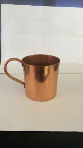 Caneca moscow mule cobre drink cor rose 