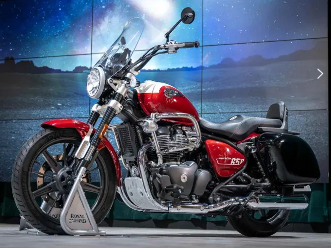 ROYAL ENFIELD SUPER METEOR 650 CELESTIAL - 0 KM - Emplacada 2026 - Entrega em Aracaju