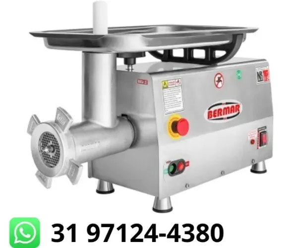 Picador de Carne Boca 22 Alongada Bermar 1,25HP 220v