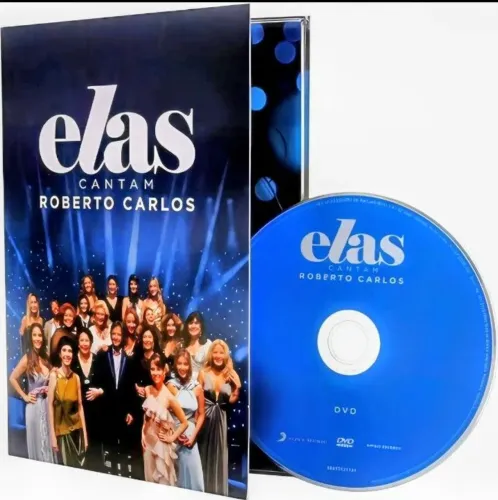 Dvd Roberto Carlos, elas cantam Roberto