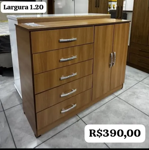 Cômoda com Madeira MDP