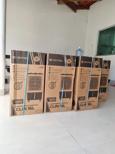 Climatizador Evaporativo Ventisol 16L 130W - Novo