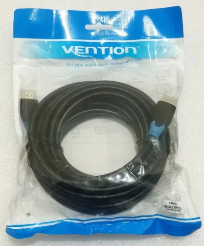 Cabo HDMI  5 Metros VENTION - 2.0 - Blindado  ( 4K 60Hz  / FullHD 240Hz - HDR