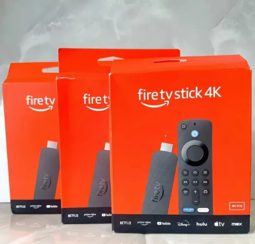 Amazon Fire TV Stick 4K Wi-fi 6- Novo