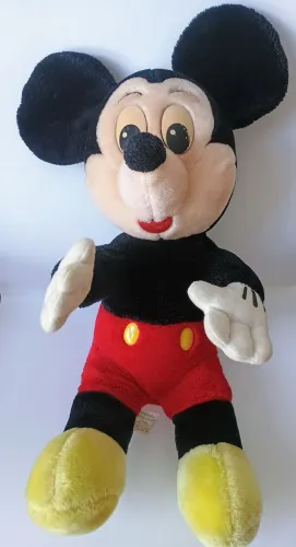 Pelúcia Mickey Mouse Antigo Original