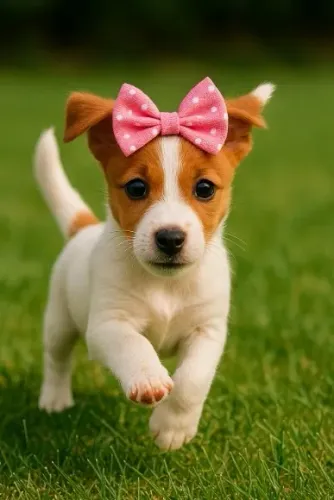 Jack Russell com todo suporte e qualidade!