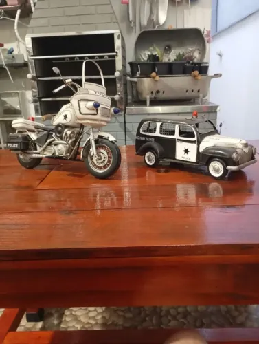 Coleção polícia de decoração - estilo handmade