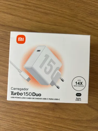 Carregador Xiomi Redmi Turbo carga rápida 150w completo 