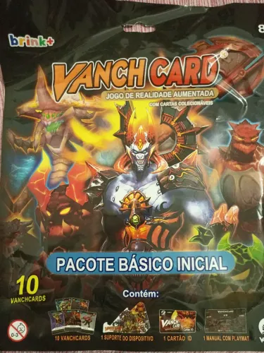 Jogo de Cartas Vanch Card - Pacote Básico Inicial