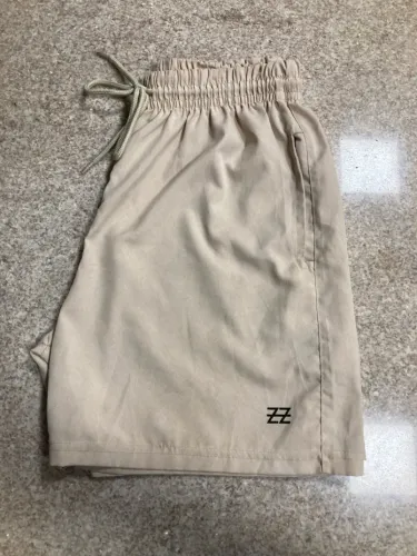Short Esportivo Bege Masculino