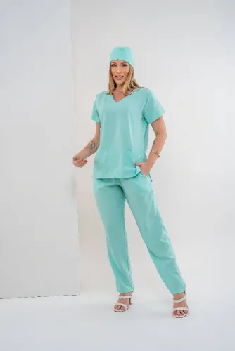 Scrub Conjunto privativo - verde claro