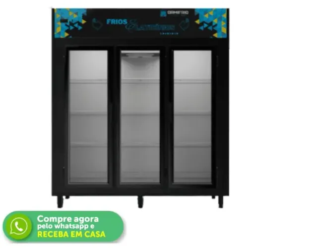 Freezer Expositor 3 Portas 1,80M Ormifrio 
