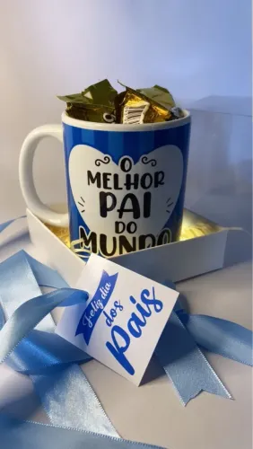 Caneca Especial Dia dos Pais - O Melhor Pai do Mundo